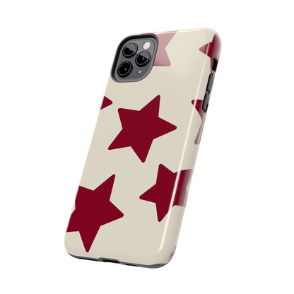 Stellar Red Pattern Phone Case