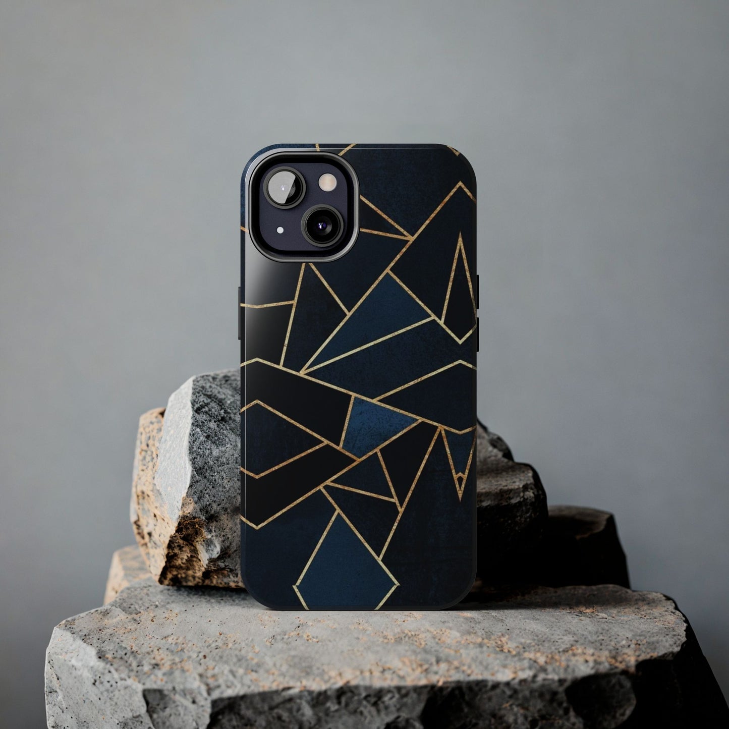 Midnight Geometrics Pattern Phone Case