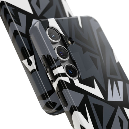 Abstract Black Pattern Phone Case