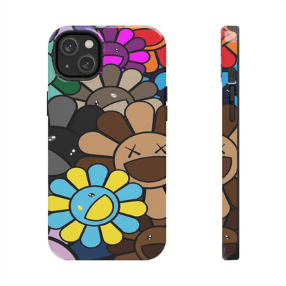 Rainbow Smiles Bloom Pattern Phone Case
