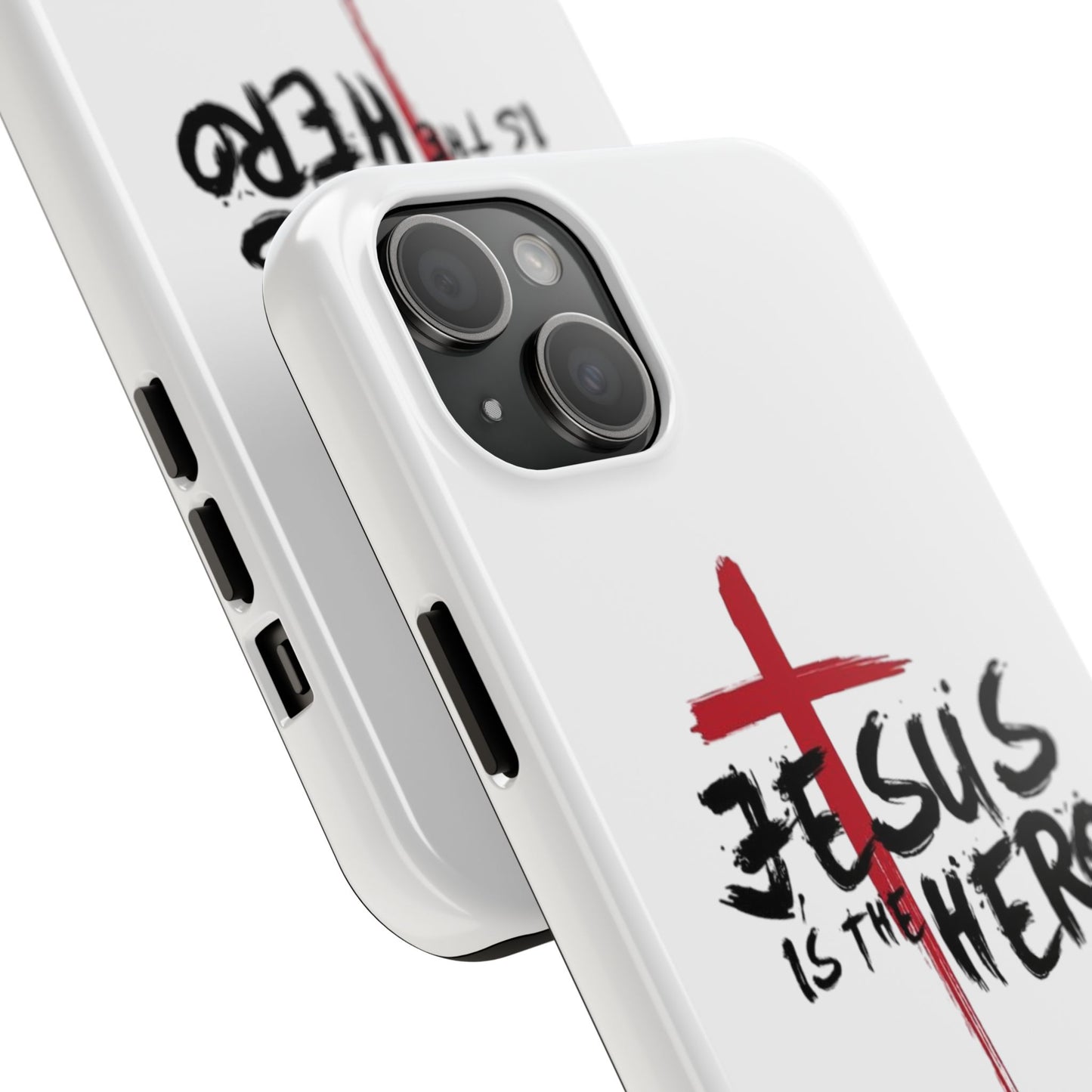 Jesus Is The Hero Phone Case