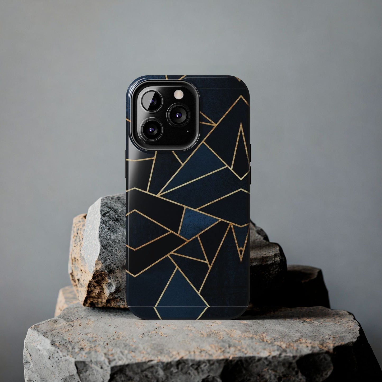 Midnight Geometrics Pattern Phone Case