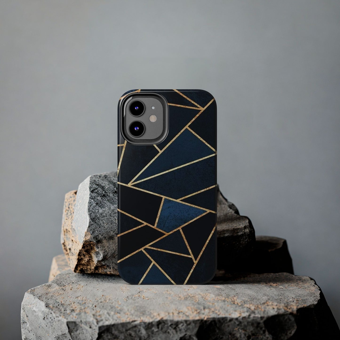 Midnight Geometrics Pattern Phone Case