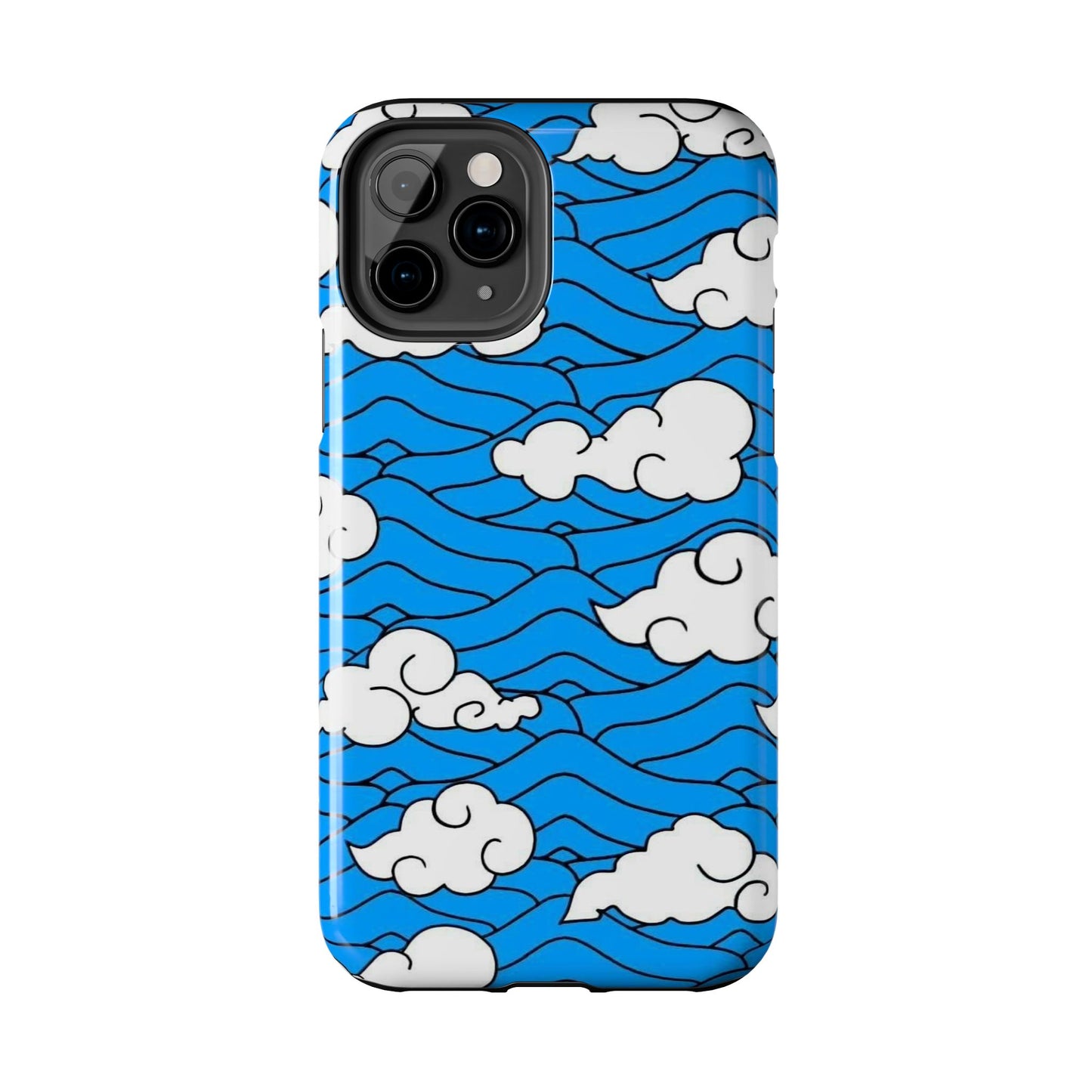 Cartoon Clouds Pattern Phone Case