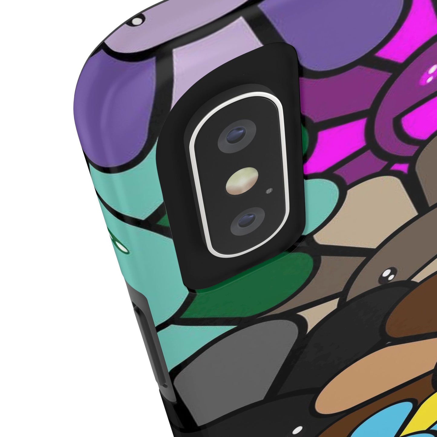 Rainbow Smiles Bloom Pattern Phone Case