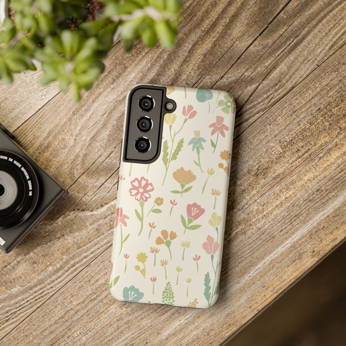 Flower Pattern Phone Case