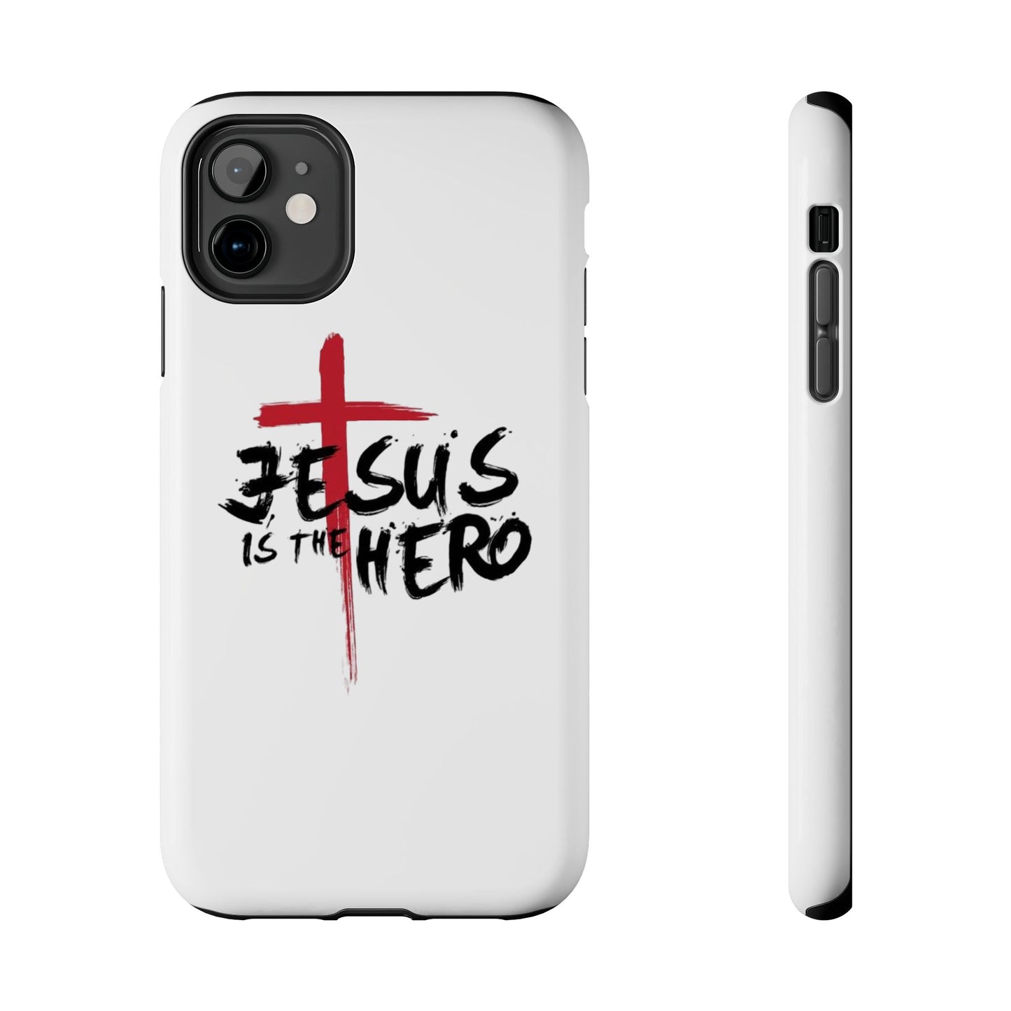 Jesus Is The Hero Phone Case