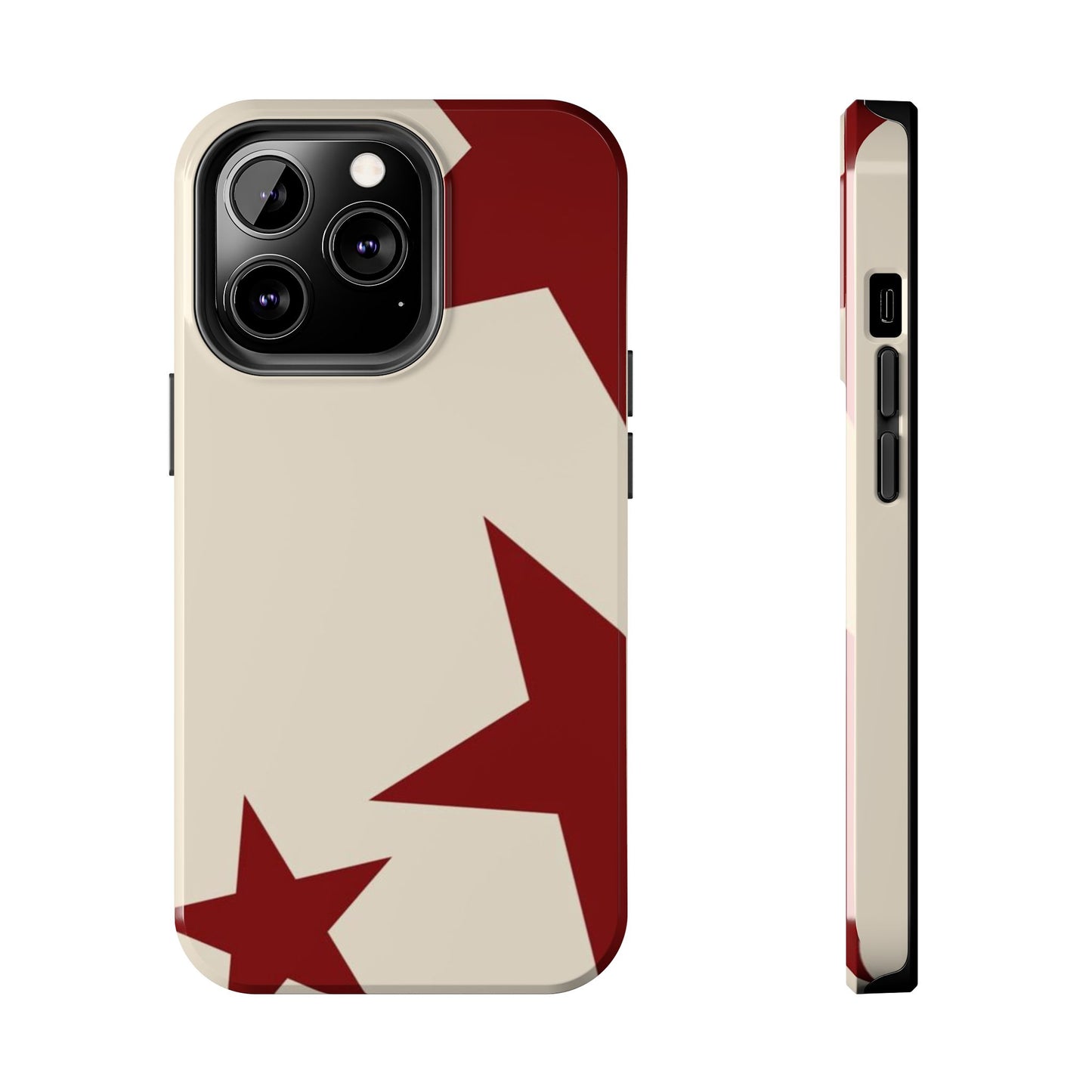 Stellar Red Pattern Phone Case