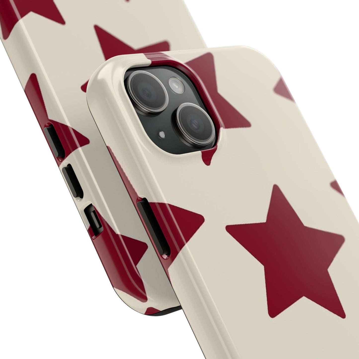 Stellar Red Pattern Phone Case