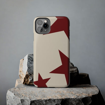 Stellar Red Pattern Phone Case