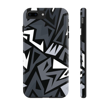 Abstract Black Pattern Phone Case