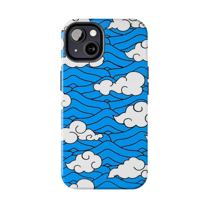 Cartoon Clouds Pattern Phone Case