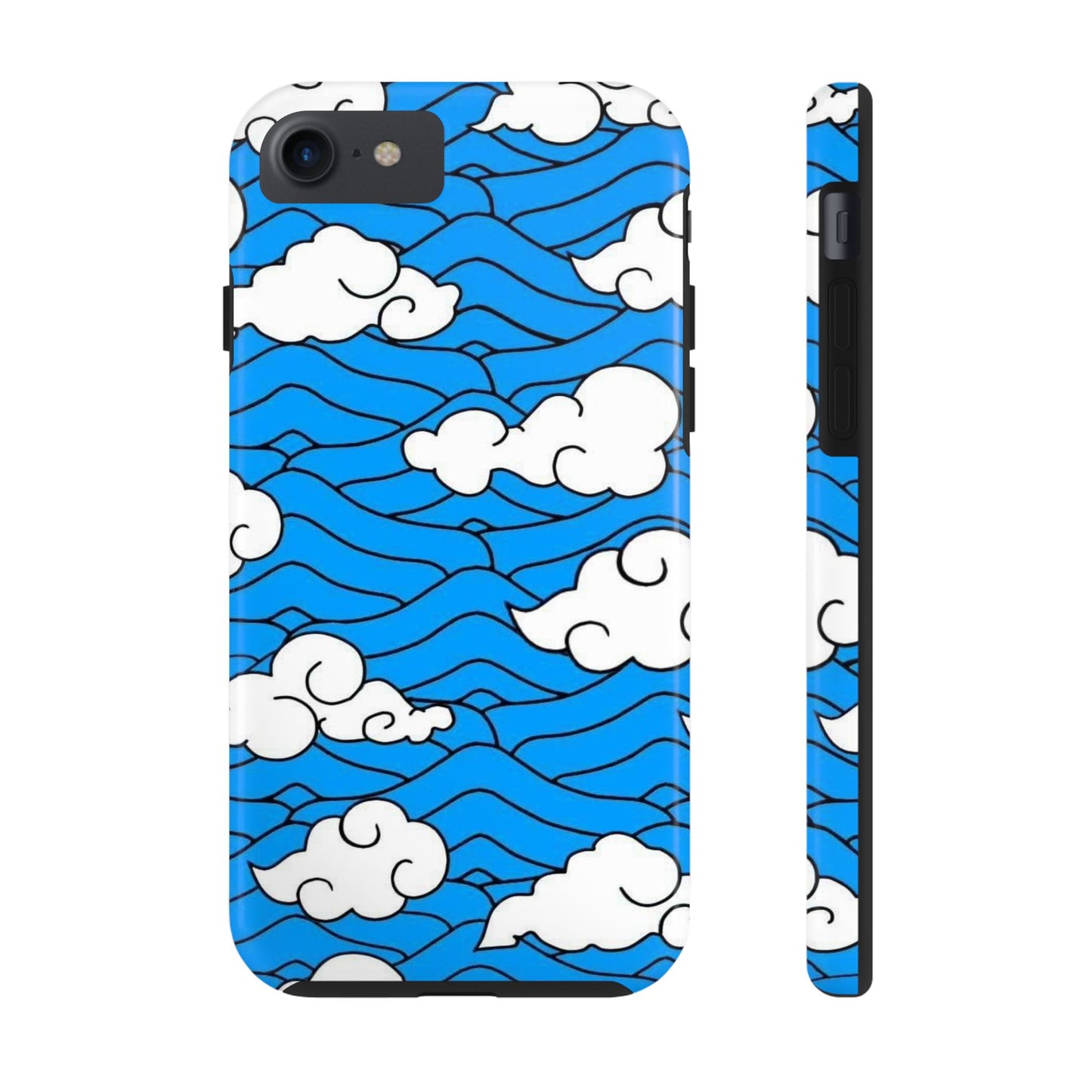 Cartoon Clouds Pattern Phone Case