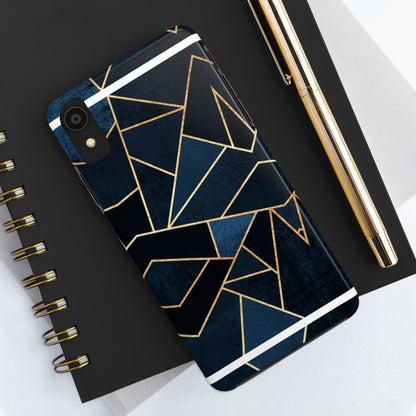 Midnight Geometrics Pattern Phone Case