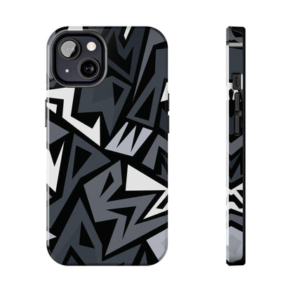 Abstract Black Pattern Phone Case