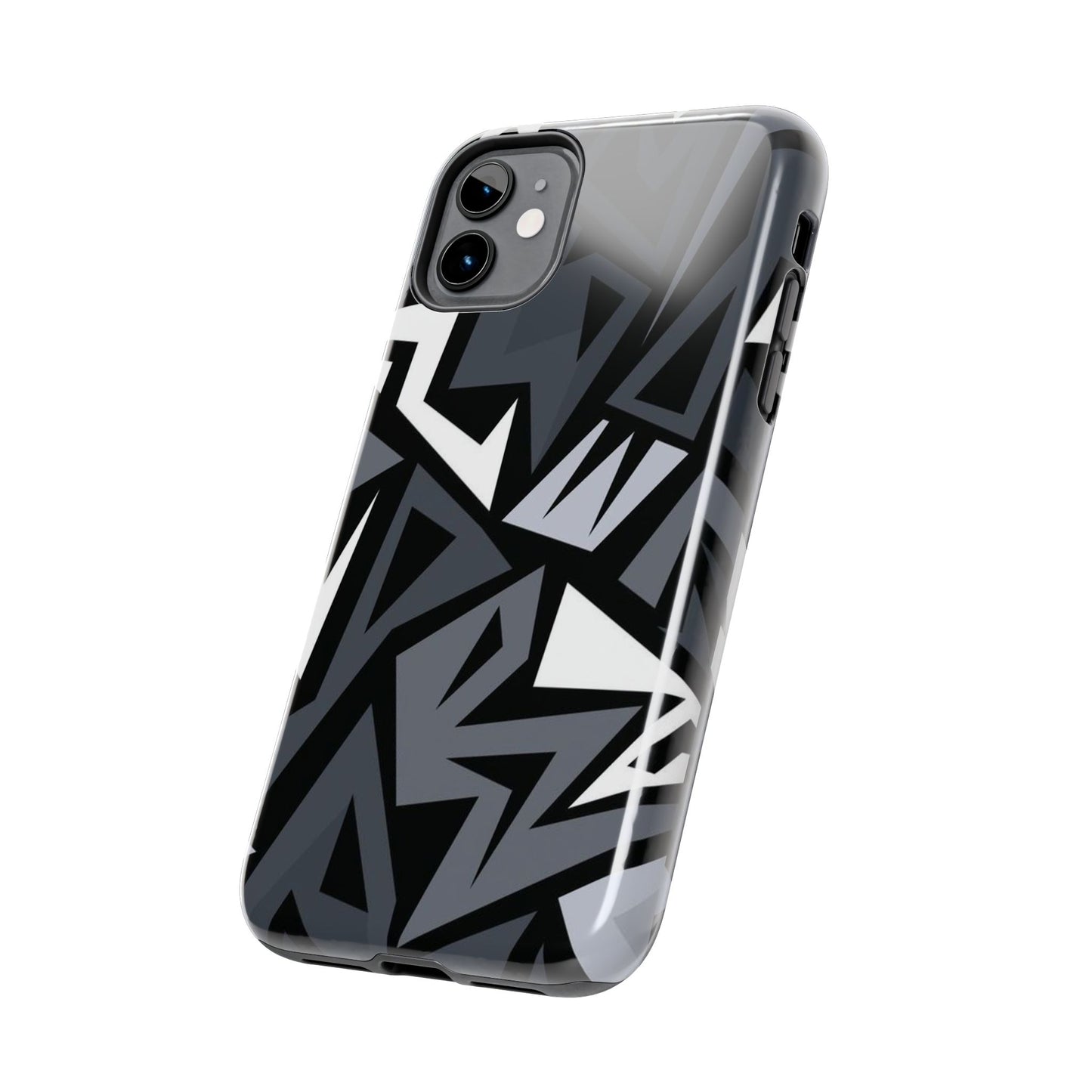 Abstract Black Pattern Phone Case