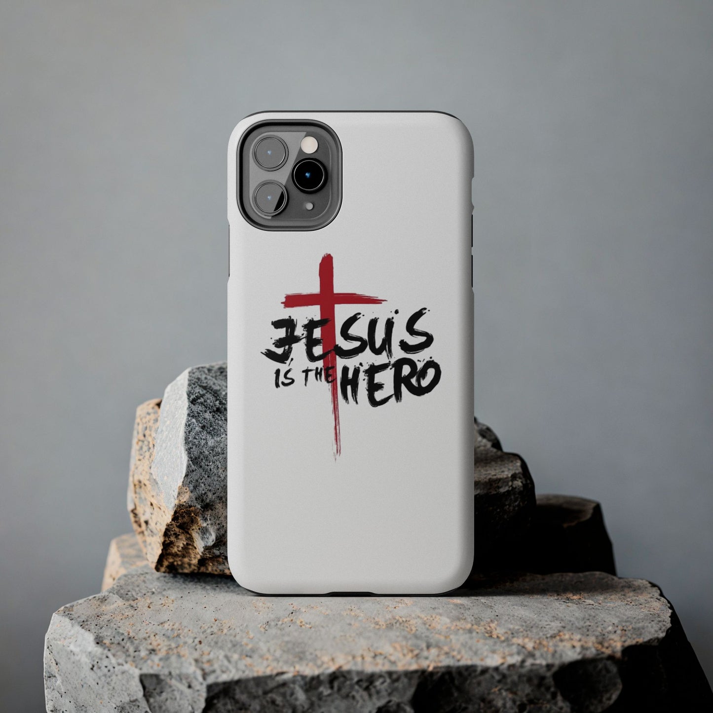 Jesus Is The Hero Phone Case