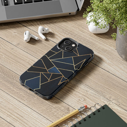 Midnight Geometrics Pattern Phone Case