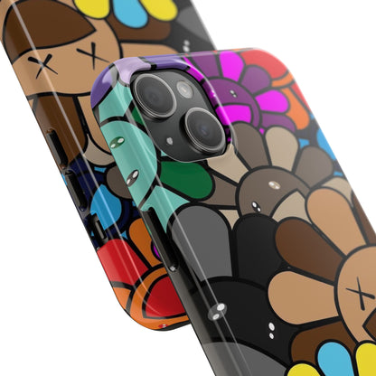 Rainbow Smiles Bloom Pattern Phone Case