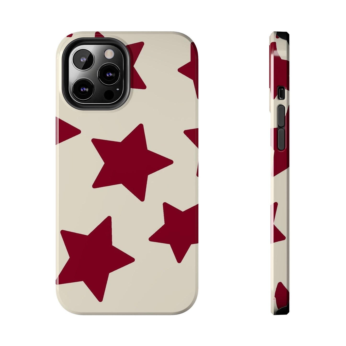 Stellar Red Pattern Phone Case