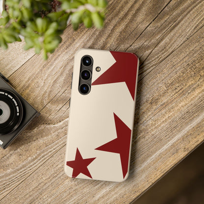 Stellar Red Pattern Phone Case