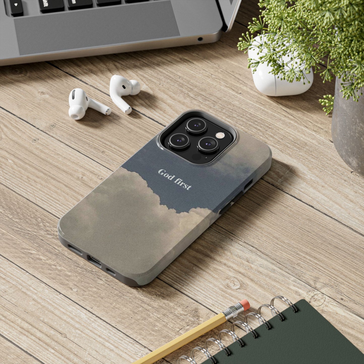 God First Clouds Phone Case