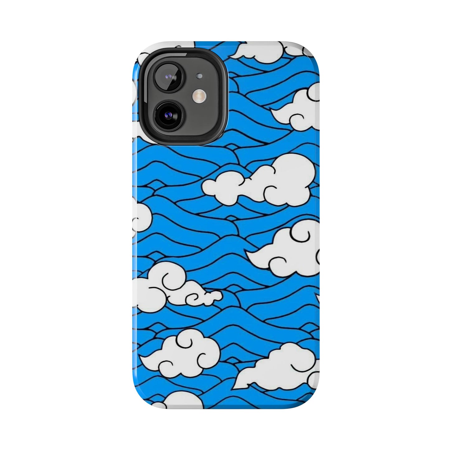 Cartoon Clouds Pattern Phone Case