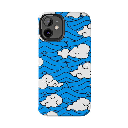 Cartoon Clouds Pattern Phone Case