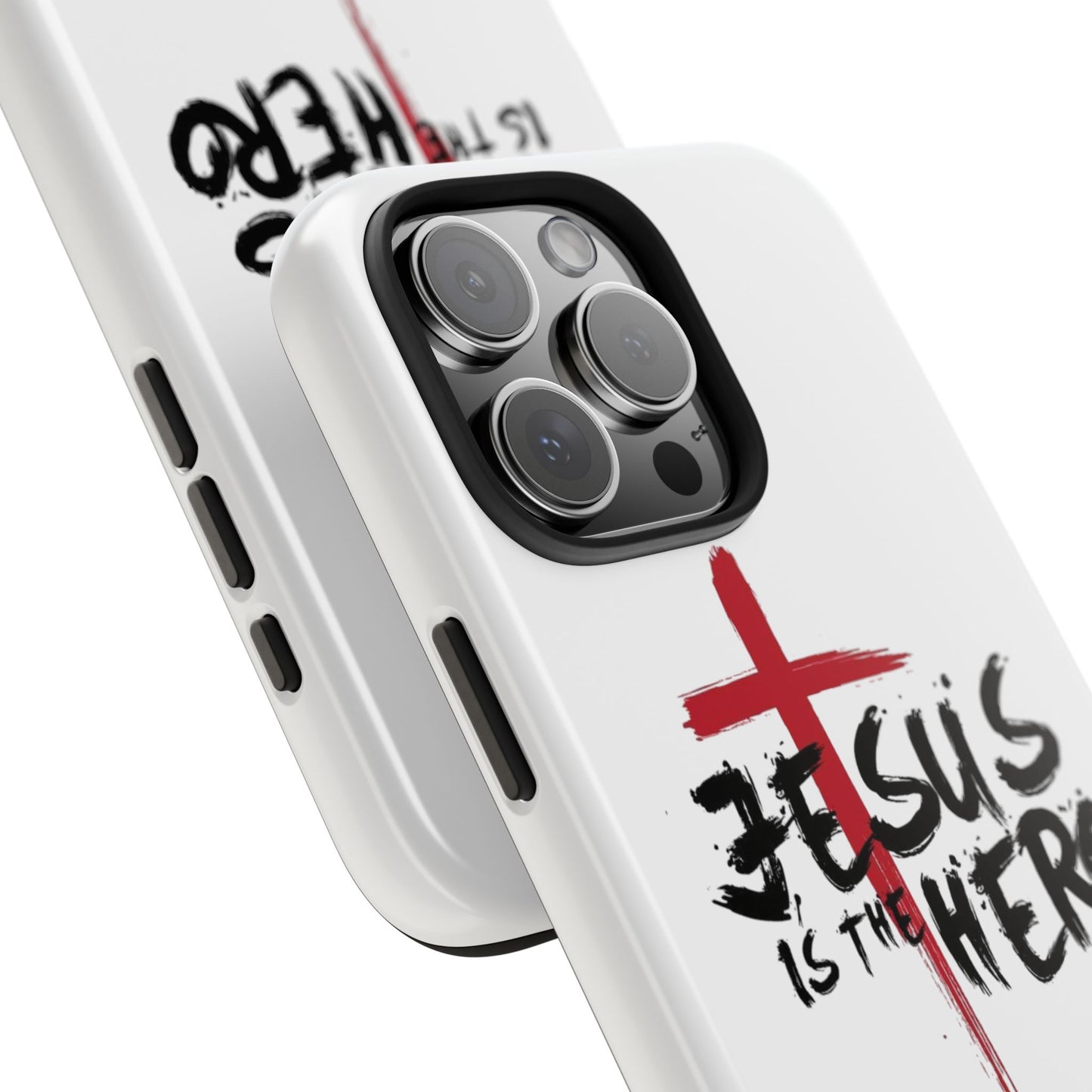 Jesus Is The Hero Phone Case