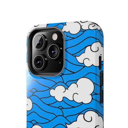 Cartoon Clouds Pattern Phone Case