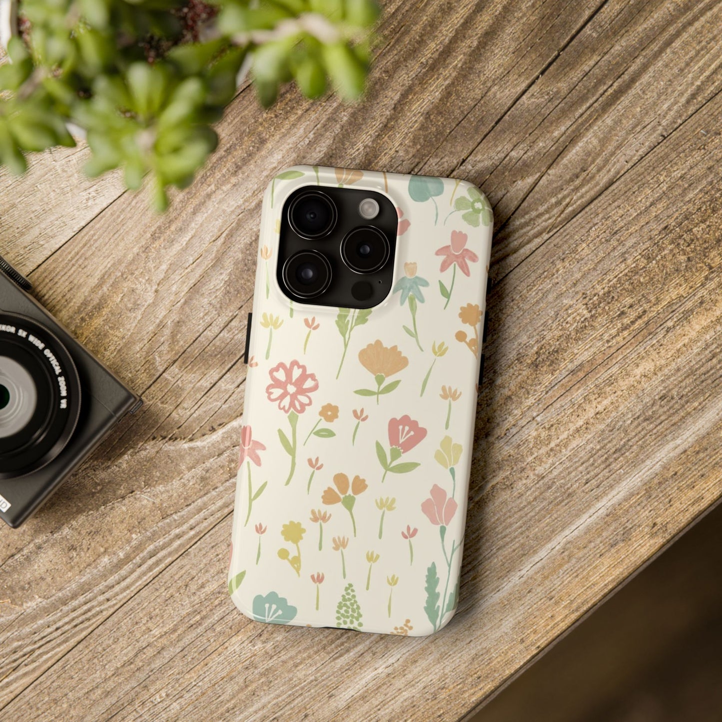 Flower Pattern Phone Case