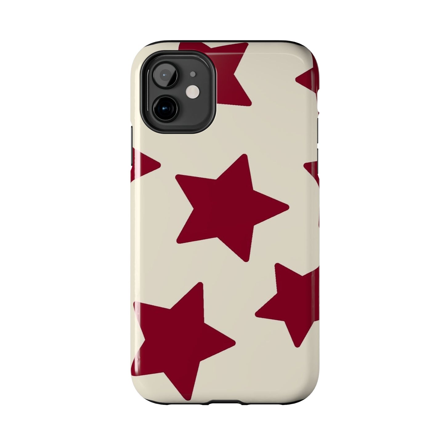 Stellar Red Pattern Phone Case