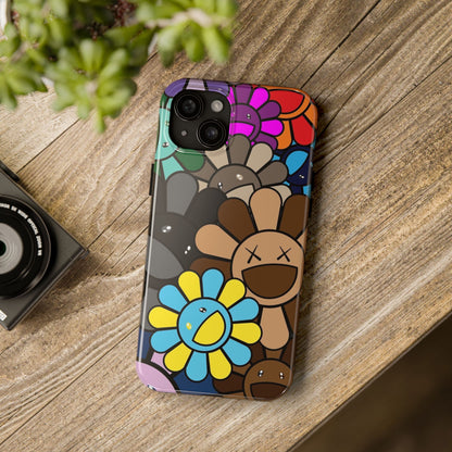 Rainbow Smiles Bloom Pattern Phone Case