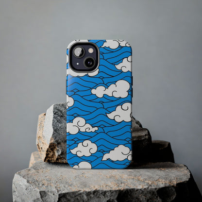 Cartoon Clouds Pattern Phone Case