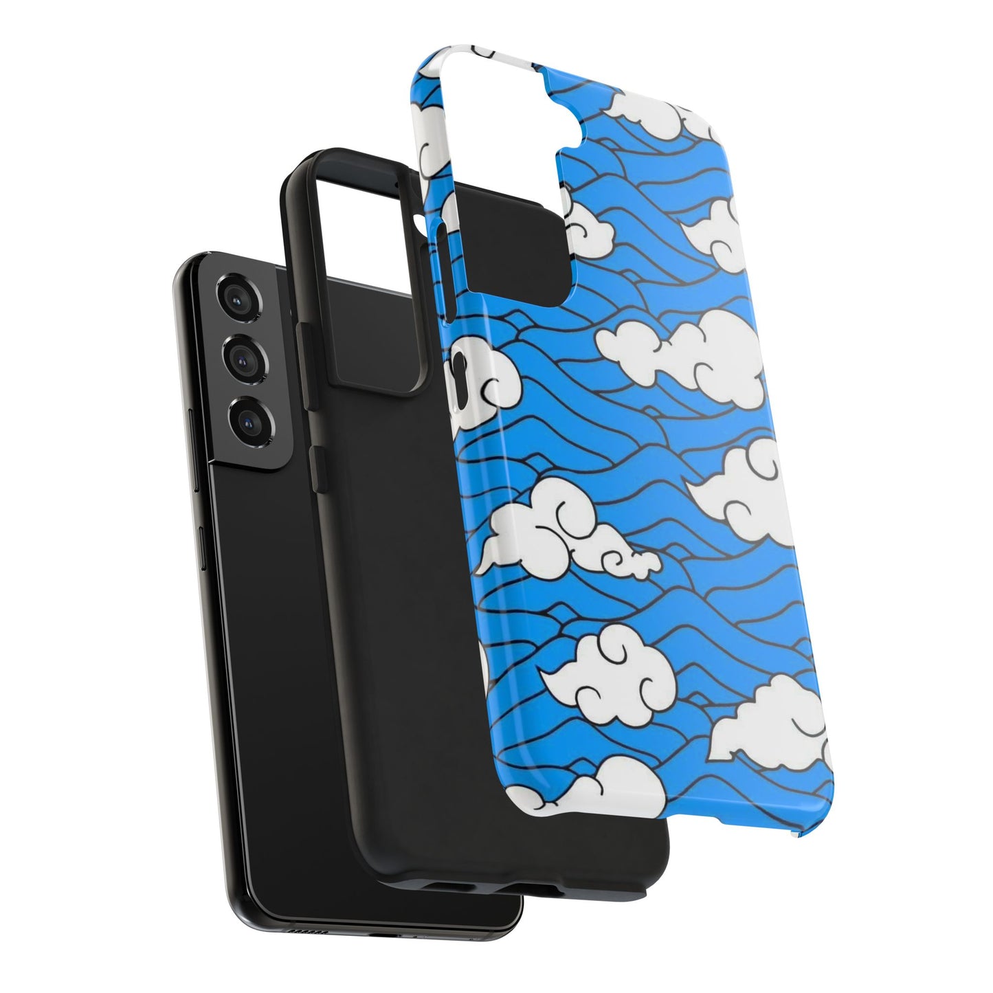 Cartoon Clouds Pattern Phone Case