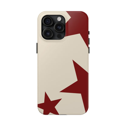 Stellar Red Pattern Phone Case