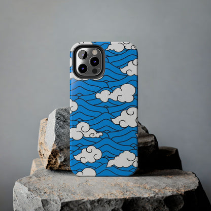 Cartoon Clouds Pattern Phone Case