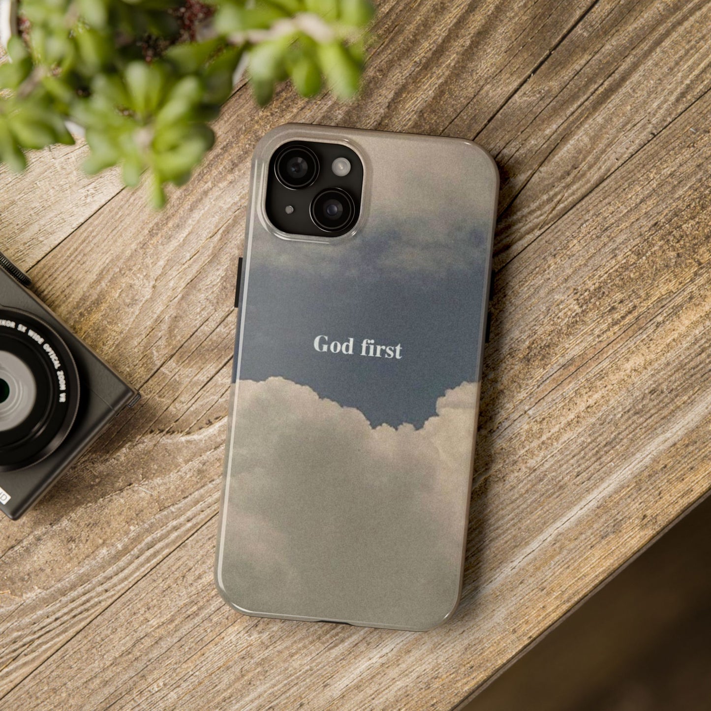 God First Clouds Phone Case