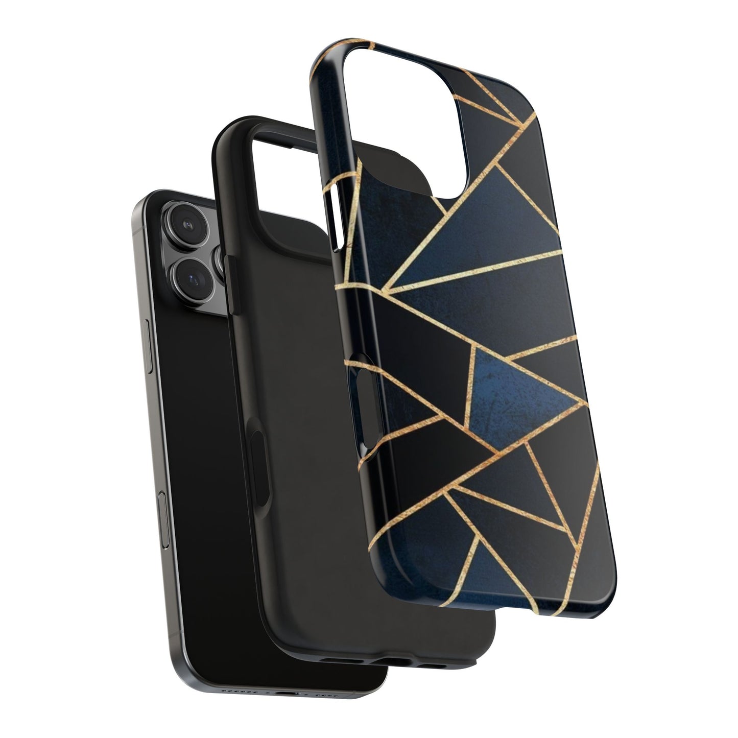 Midnight Geometrics Pattern Phone Case