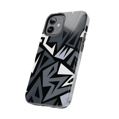 Abstract Black Pattern Phone Case