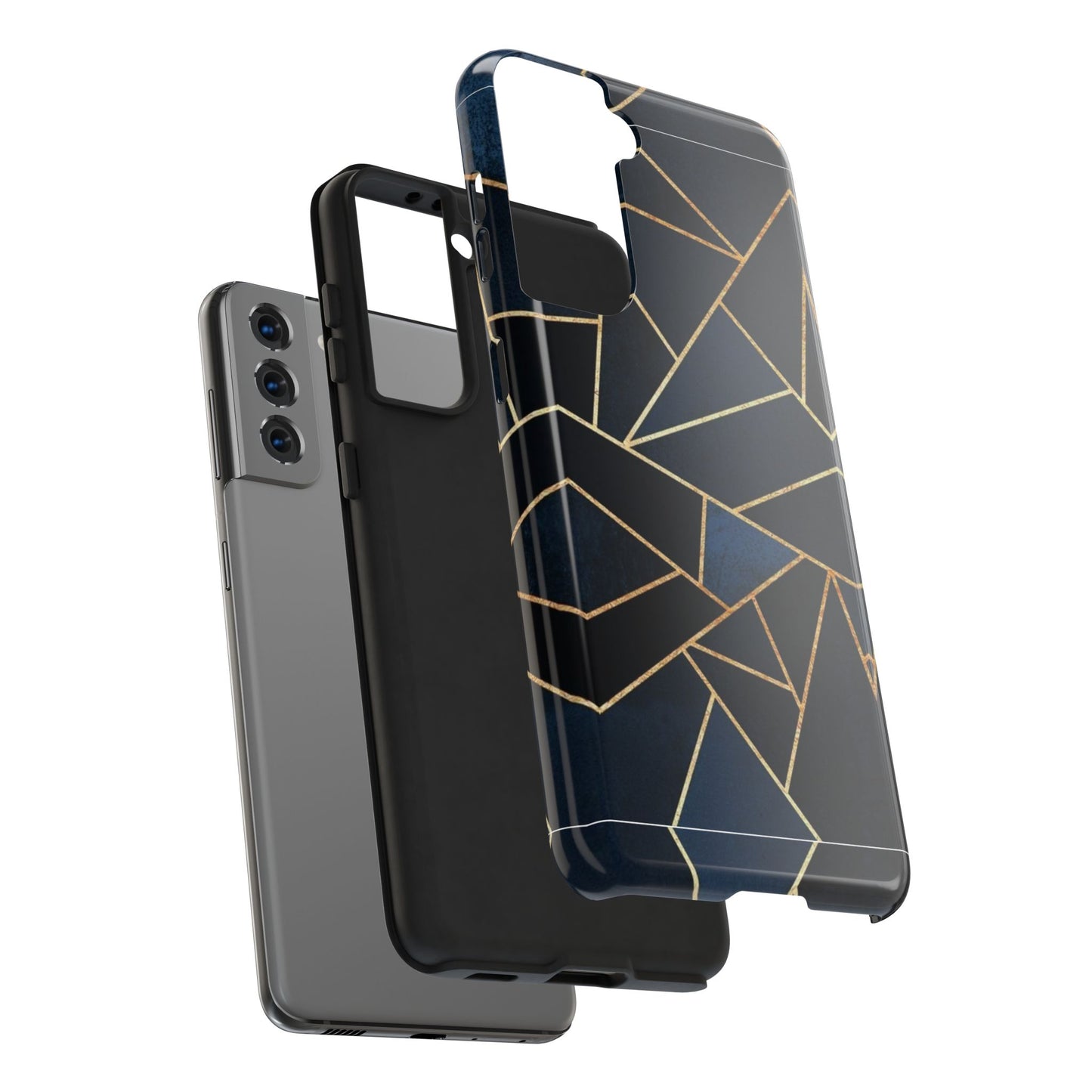 Midnight Geometrics Pattern Phone Case