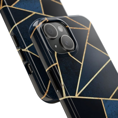 Midnight Geometrics Pattern Phone Case