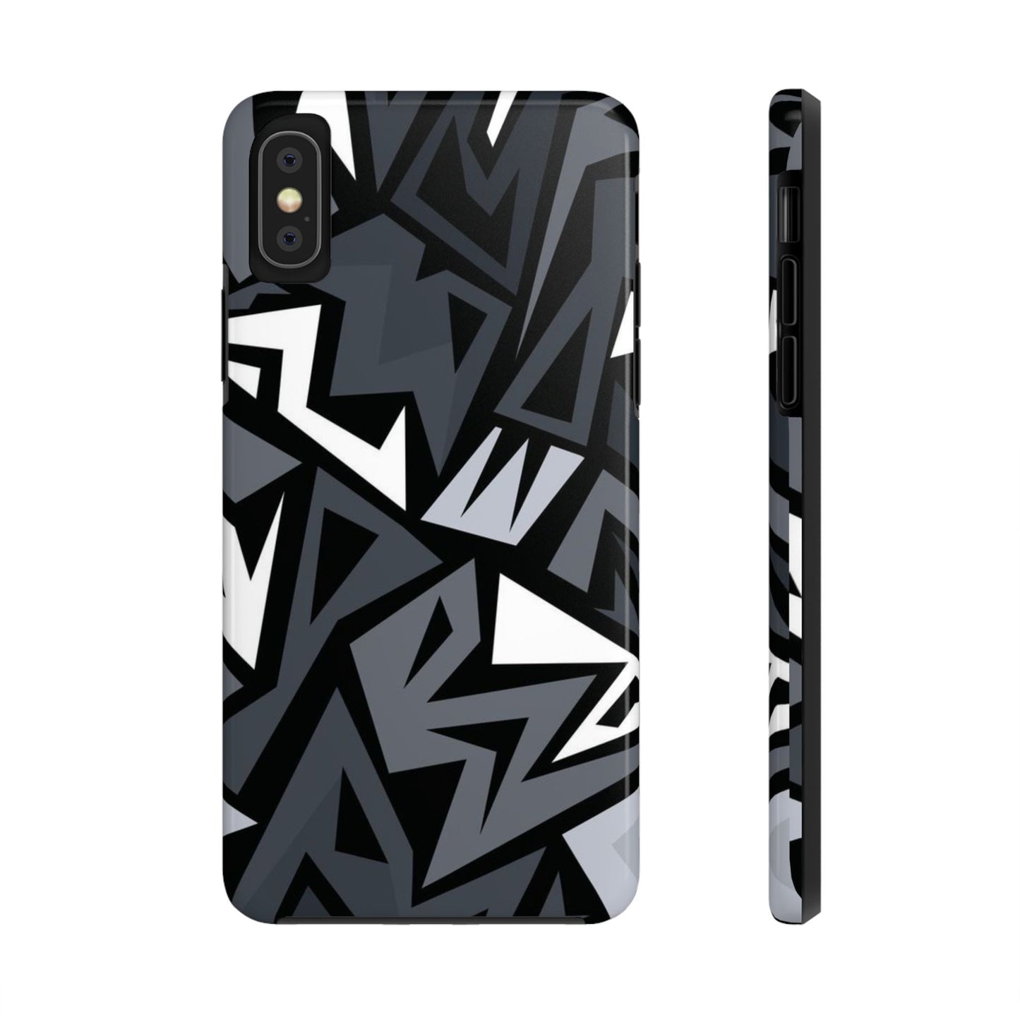 Abstract Black Pattern Phone Case