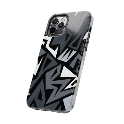 Abstract Black Pattern Phone Case