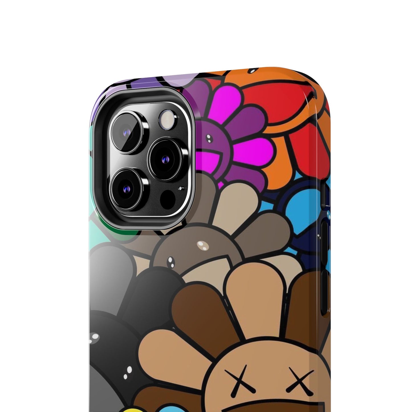Rainbow Smiles Bloom Pattern Phone Case