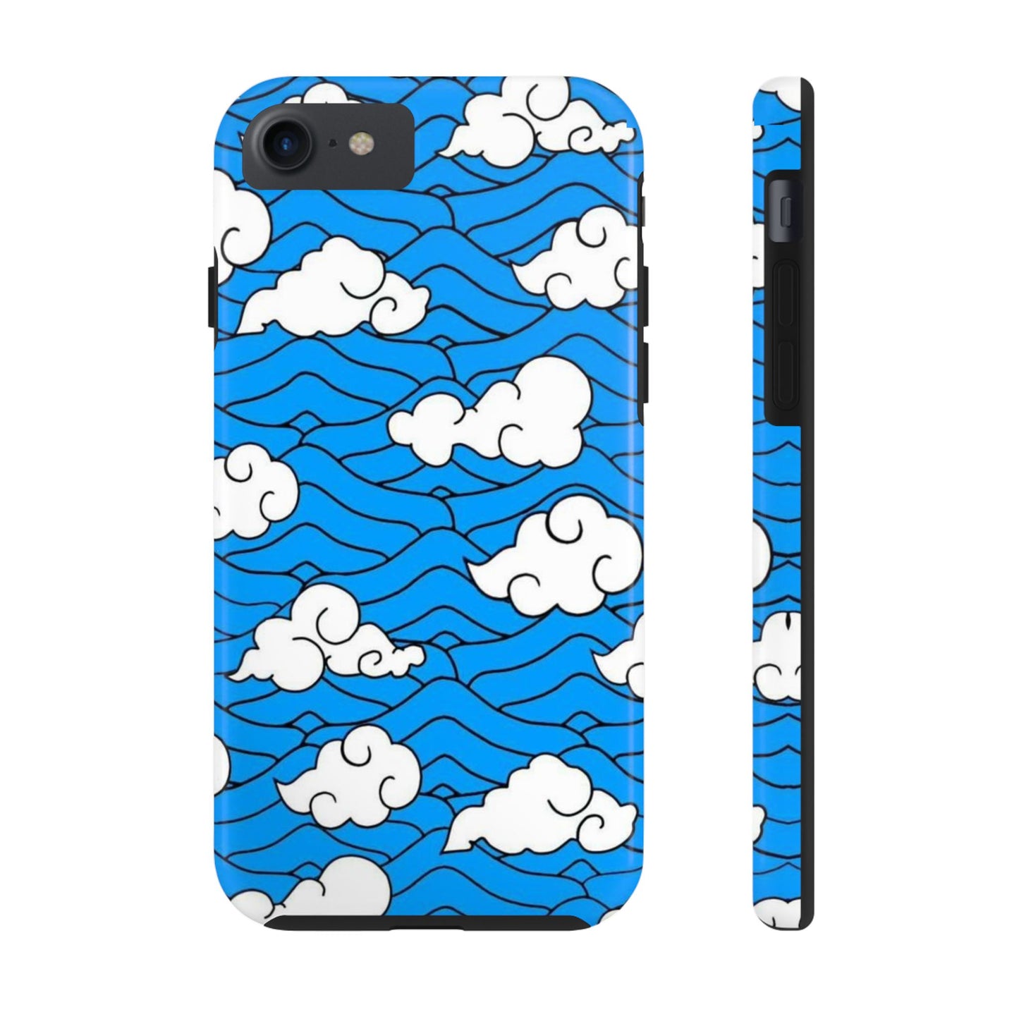 Cartoon Clouds Pattern Phone Case