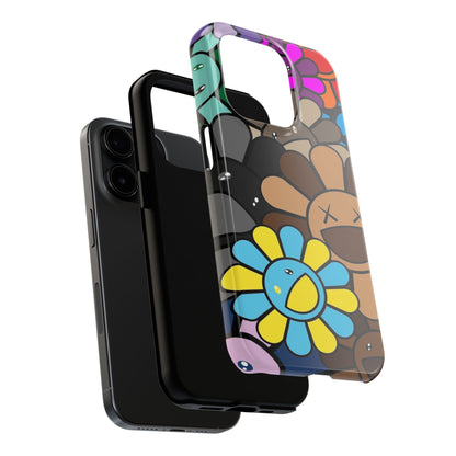 Rainbow Smiles Bloom Pattern Phone Case