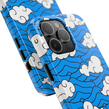 Cartoon Clouds Pattern Phone Case