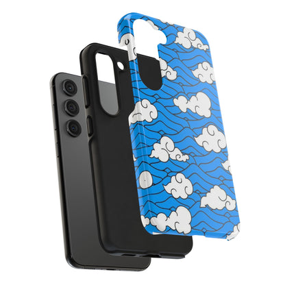 Cartoon Clouds Pattern Phone Case