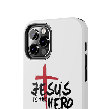 Jesus Is The Hero Phone Case